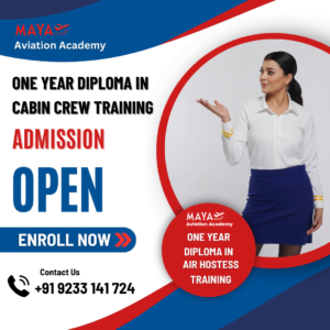 1 Year Diploma in Air Hostess Training in Shillong: Pursue Your Dreams of a career in aviation