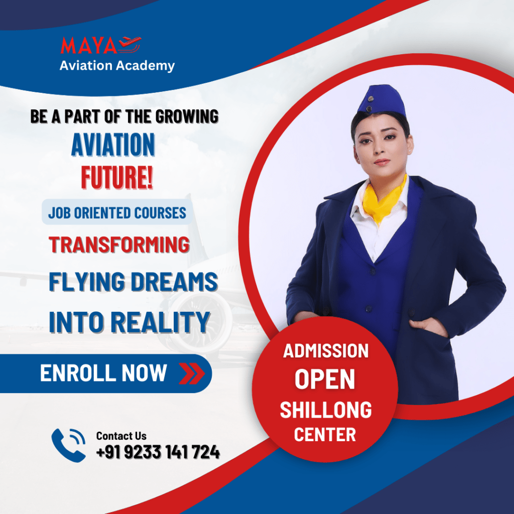 Air Hostess and Hospitality Management institute in Shillong, India. Our academy is dedicated to providing top-notch training to aspiring individuals who dream of making a mark in the aviation industry.