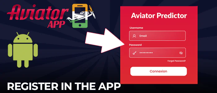 Open the Aviator Casino Predictor app and register or log in to your account