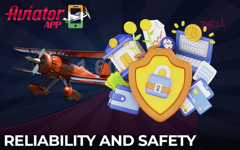 The reliability and security of the casino applications used to play at Aviator