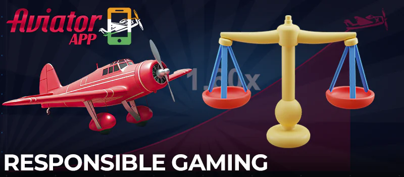 Responsible gaming principles of the Aviator-apps website
